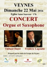 Veynes affiche concert orgue et saxophone 2016-001